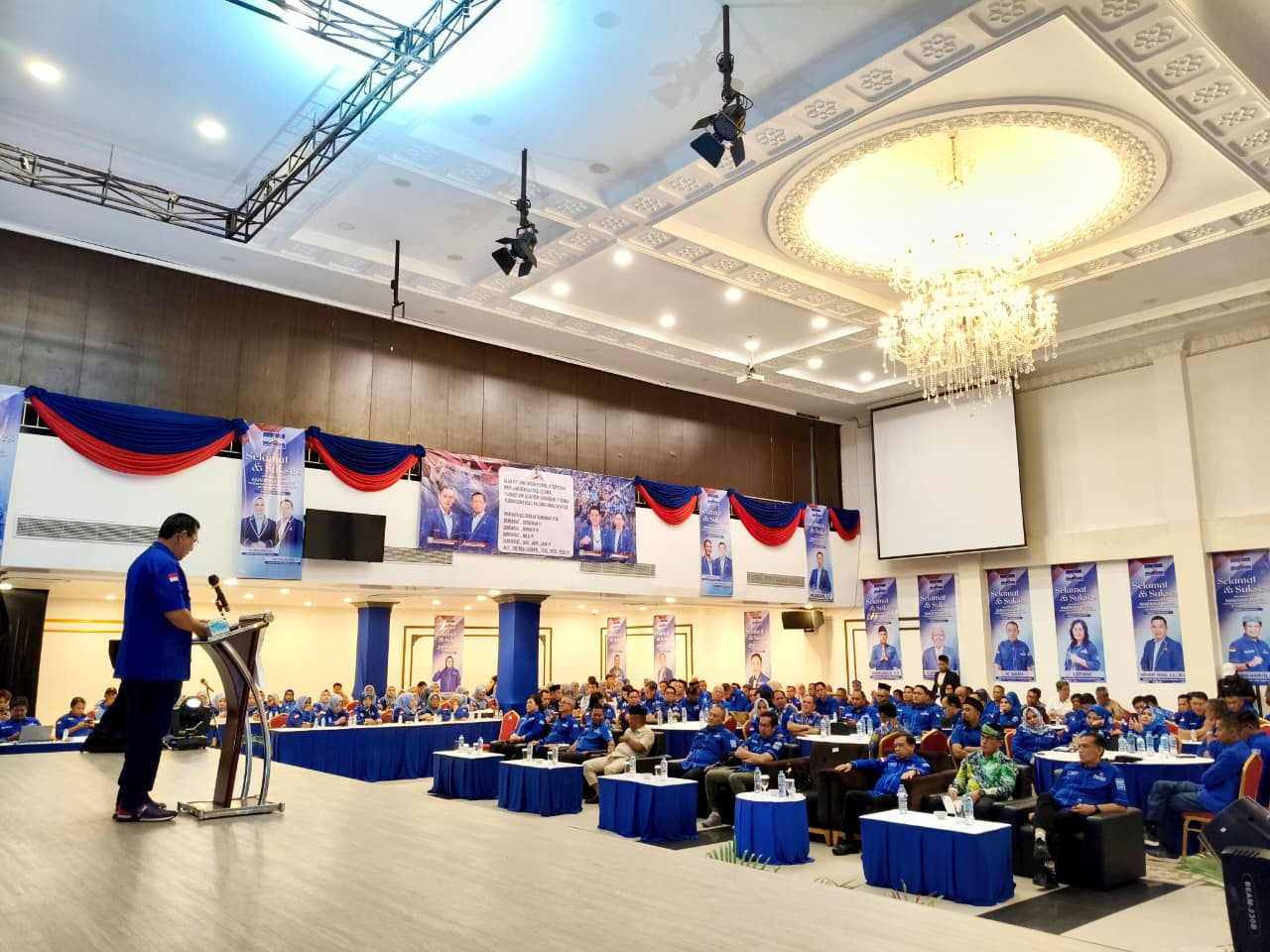 Rakerda Demokrat Kaltara Resmi Dibuka, Yansen Tekankan Soliditas Kader